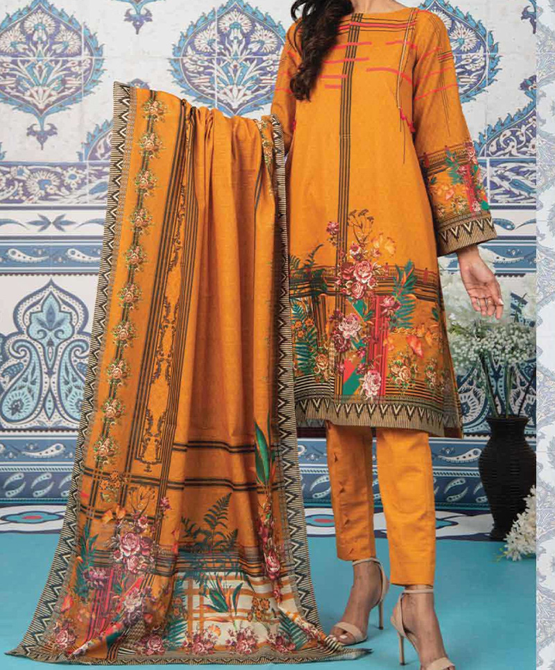 Haya Khaddar 3 Piece Unstitiched Suit