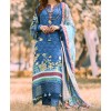 Haya Digital Printed Linen With Marina Shawl