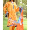 Haya Digital Printed Linen With Marina Shawl